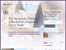 Tablet Screenshot of moneywise.com